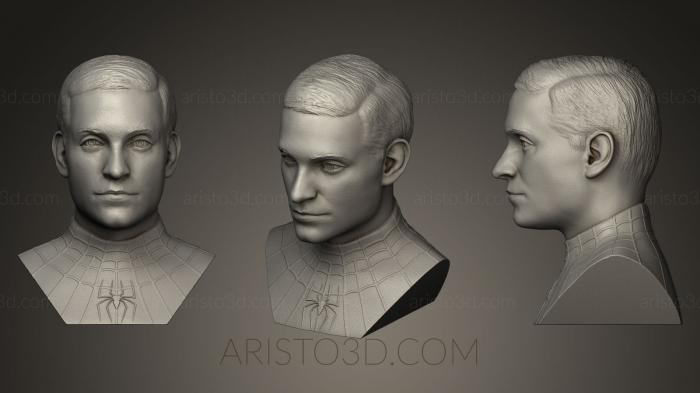 Busts and bas-reliefs of famous people (BUSTC_0571) 3D model for CNC machine